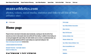 Manxathletics.com thumbnail