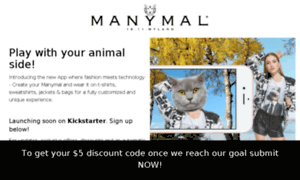 Manymal-kickstarter.launchrock.com thumbnail