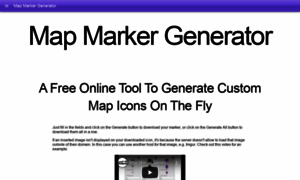 Map-marker-generator.firebaseapp.com thumbnail