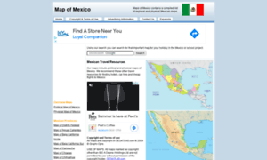 Map-of-mexico.co.uk thumbnail
