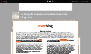 Mapassionleschevaux.over-blog.com thumbnail