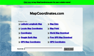 Mapcoordinates.com thumbnail