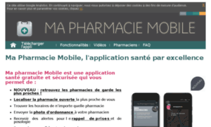 Mapharmaciemobile.com thumbnail