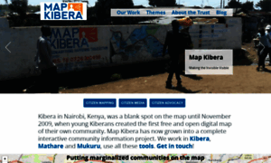 Mapkibera.org thumbnail