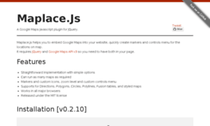 Maplacejs.com thumbnail