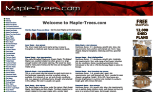 Maple-trees.com thumbnail