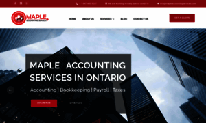 Mapleaccountingservices.com thumbnail