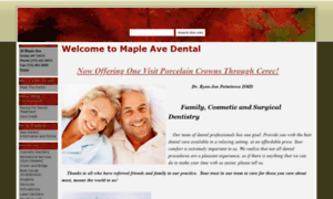 Mapleavedental.net thumbnail