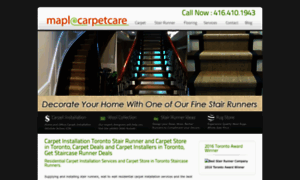 Maplecarpetcare.com thumbnail