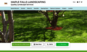 Maplefallslandscaping.com thumbnail