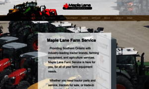 Maplelanefarmservice.ca thumbnail