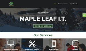 Mapleleaf-it.com thumbnail