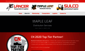 Mapleleafdistribution.com thumbnail