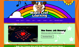 Mapleleaflearning.com thumbnail