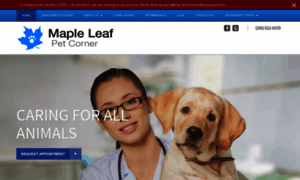 Mapleleafpetcorner.com thumbnail