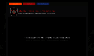 Mapleplainfire.com thumbnail