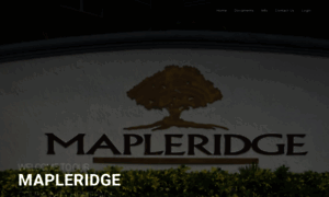 Mapleridgehoa.com thumbnail