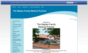 Maplesfamilymedicalpractice.nhs.uk thumbnail