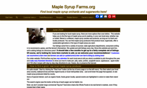 Maplesyrupfarms.org thumbnail