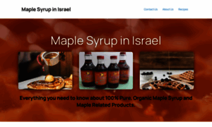 Maplesyrupinisrael.co.il thumbnail