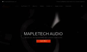 Mapletechaudio.com thumbnail