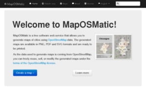 Maposmatic.org thumbnail