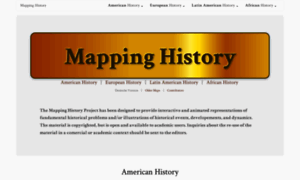 Mappinghistory.uoregon.edu thumbnail
