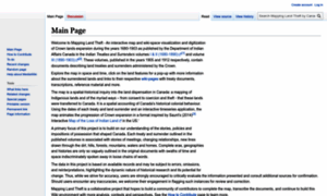 Mappinglandtheft.ca thumbnail