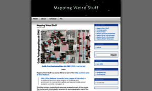 Mappingweirdstuff.wordpress.com thumbnail