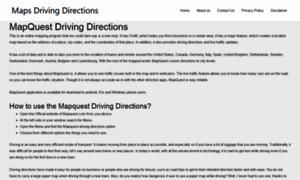 Maps-drivingdirections.com thumbnail