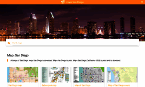 Maps-san-diego.com thumbnail