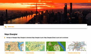 Maps-shanghai.com thumbnail