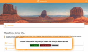 Maps-usa.com thumbnail