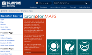 Maps.brampton.ca thumbnail