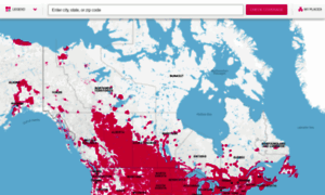 Maps.t-mobile.com thumbnail