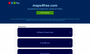 Maps4free.com thumbnail