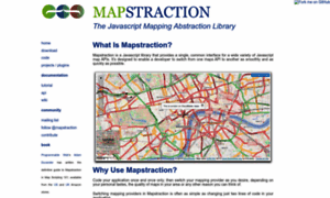 Mapstraction.com thumbnail