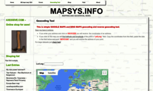 Mapsys.info thumbnail