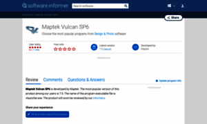 Maptek-vulcan-sp6.software.informer.com thumbnail