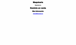 Maquinaria.mx thumbnail