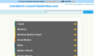 Marabout-voyant-bademba.com thumbnail