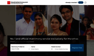Marathamatrimony.com thumbnail