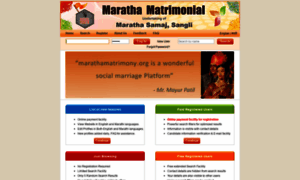 Marathamatrimony.org thumbnail