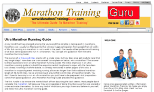 Marathontrainingguru.com thumbnail