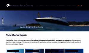 Marbellaboatcharter.com thumbnail