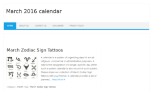 March2016calendar.com thumbnail