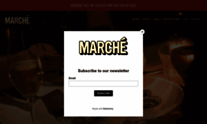 Marcherestaurant.com thumbnail