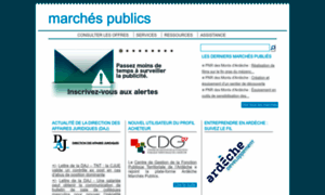 Marchespublics.e-communal.fr thumbnail
