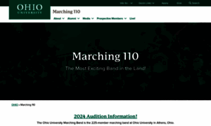 Marching110.com thumbnail