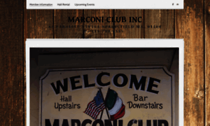 Marconiclubinc.com thumbnail